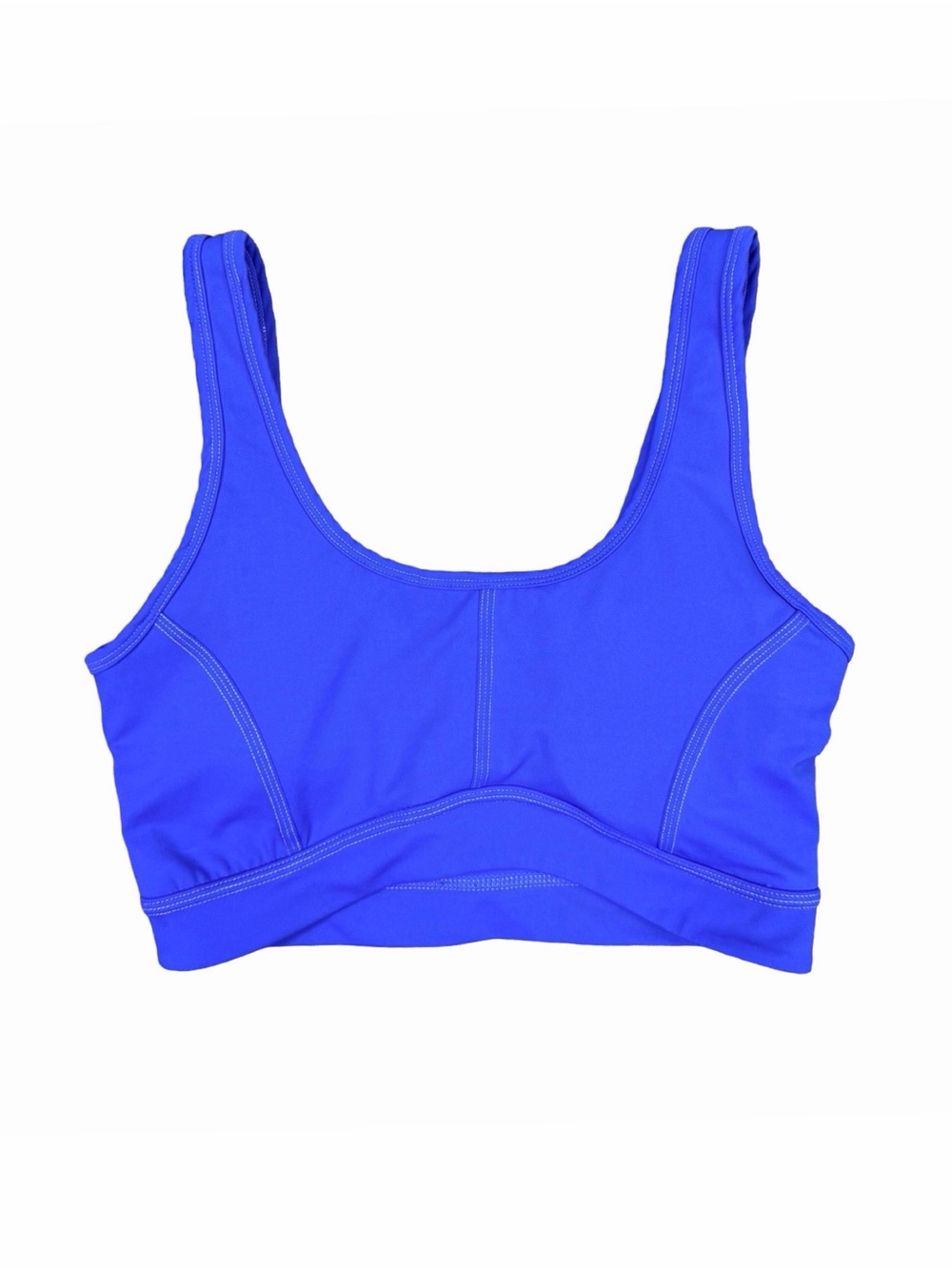 WILO The Label Cobalt Blue Contour Seam Sports Bra - Size Medium